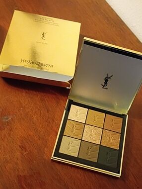 Yves Saint Laurent Gold & Olive Green Eyeshadow Palette